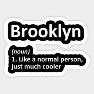 Brooklyn Sticker